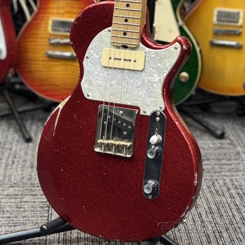 T.S factory 151A-JR ASH-Red Orange Glitter/Maple- 2022年製 【All Lacquer Finish !】【Made In Japan!】【3.27kg】