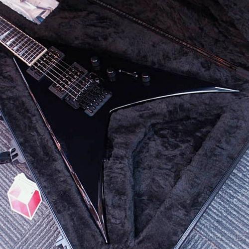 Jackson USA USA SELECT KING V KV2 -Gross Black-【Made In USA】
