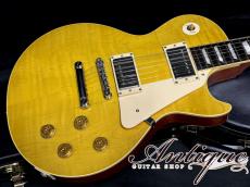 Navigator Custom Order 1959 LP-STD 2021 '59 Green Lemon /H-Maple /H-Maho /Black BZF 4.14kg "One-Off Specials"_4