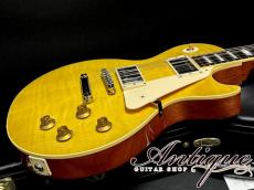 Navigator Custom Order 1959 LP-STD 2021 '59 Green Lemon /H-Maple /H-Maho /Black BZF 4.14kg "One-Off Specials"_6