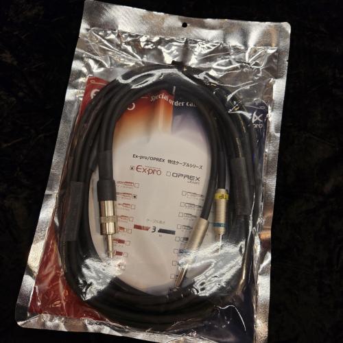 Ex-pro 特注ケーブルシリーズ Y字ケーブル/3m【デッドストック品】