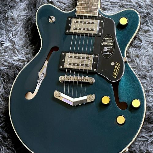 Gretsch G2655 Streamliner Center Block Jr. Double-Cut with V-Stoptail, Midnight Sapphire 【特価】