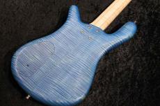 Warwick Custom Shop Master Built Streamer LX 4st / Bleached Ocean Blue Transparent Satin_2