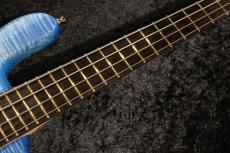 Warwick Custom Shop Master Built Streamer LX 4st / Bleached Ocean Blue Transparent Satin_5