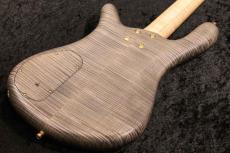 Warwick Custom Shop Master Built Streamer Jazzman 4st / Bleached Nirvana Black Transparent Satin_2