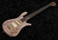 Warwick Custom Shop Master Built Streamer Jazzman 4st / Bleached Nirvana Black Transparent Satin_3
