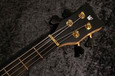 Warwick Custom Shop Master Built Streamer Jazzman 4st / Bleached Nirvana Black Transparent Satin_6