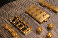 Warwick Custom Shop Master Built Streamer Jazzman 4st / Bleached Nirvana Black Transparent Satin_9