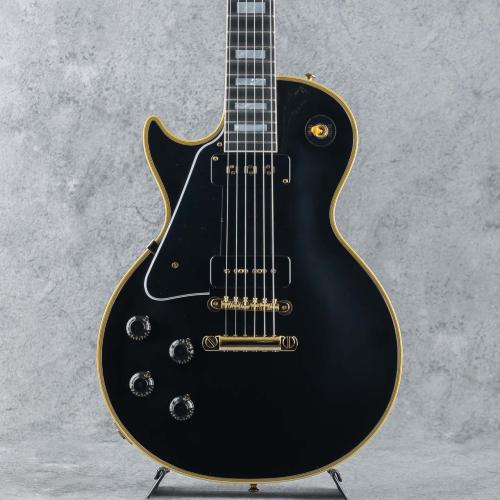 Gibson Historic Collection 1954 Les Paul Custom Staple Pickup Reissue Left-Hand  VOS Ebony【S/N:46373】