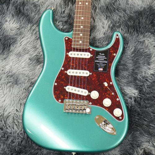 Fender American Professional Classic Stratocaster Faded Sherwood Green Metallic / Rosewood【NEWモデル】