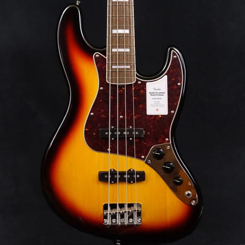 Fender Made in Japan Traditional Late 60s Jazz Bass 3-Color Sunburst