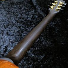 Bizen Works Grain Arch Top -Brazilian Rosewood Neck- / Pink Sunburst_2