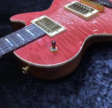 Bizen Works Grain Arch Top -Brazilian Rosewood Neck- / Pink Sunburst_4