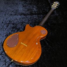 Bizen Works Grain Arch Top -Brazilian Rosewood Neck- / Pink Sunburst_8
