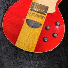 Bizen Works Grain Flat Top 3piece Curly Maple BRW / Trans Red / Trans Yellow / Trans Red_9