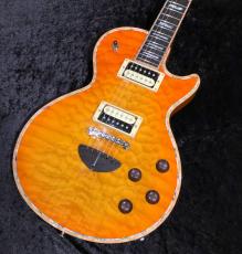 Bizen Works Grain Flat Top Quilted Maple BRW / Orange Sunburst_2