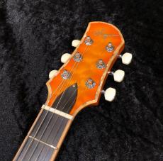 Bizen Works Grain Flat Top Quilted Maple BRW / Orange Sunburst_5