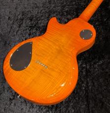 Bizen Works Grain Flat Top Quilted Maple BRW / Orange Sunburst_8