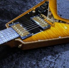 Bizen Works Burned FV Quilted Maple BRW / Sunburst_4