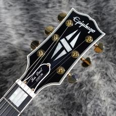 Epiphone Inspired by Gibson Custom Dealer Select Les Paul Custom Burl Maple Antique Natural_5