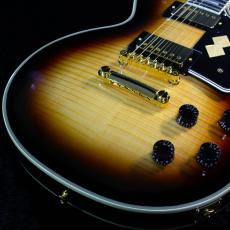 Epiphone 【4.54kg/良杢個体】"Inspired by Gibson Custom" Les Paul Custom Sedona Burst【ギブソンピックアップ】_4