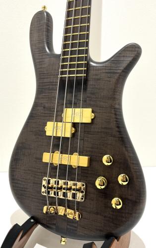 Warwick Custom Shop Master Built Streamer Stage I / Nirvana Black Transparent Satin