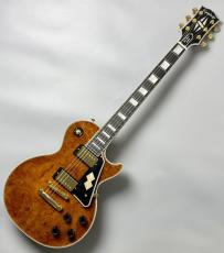Epiphone Inspired Gibson Custom Les Paul Custom Burl Maple Top -Antique Natural- #26071532649_2