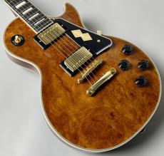 Epiphone Inspired Gibson Custom Les Paul Custom Burl Maple Top -Antique Natural- #26071532649_3