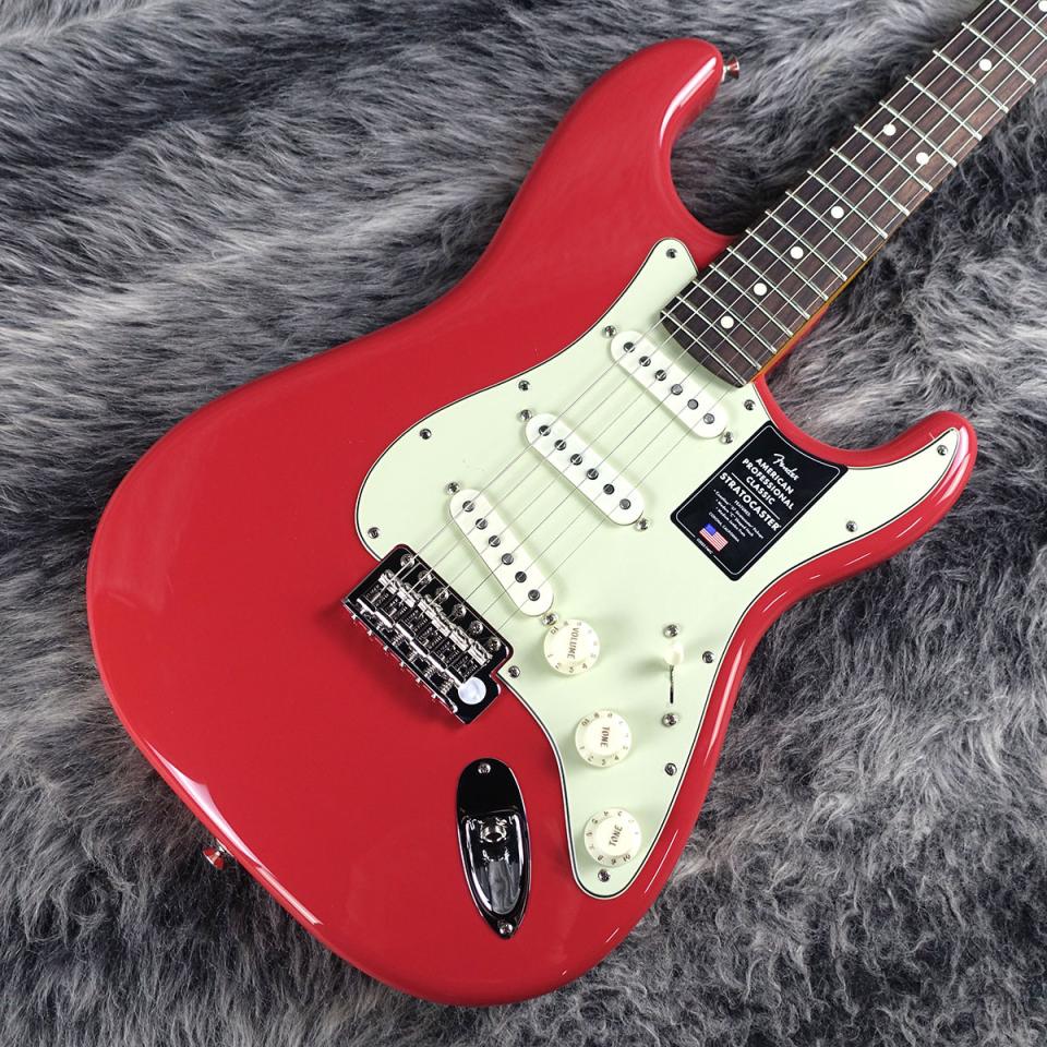 Fender American Professional Classic Stratocaster Faded Dakota Red