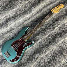 Fender American Professional Classic Precision Bass Faded Sherwood Green Metallic_2