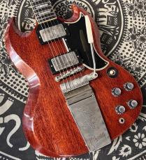 Gibson ~Murphy Lab~ 1964 SG Standard With Maestro Vibrola Ultra Light Aged -Cherry Red-【#504164】_2