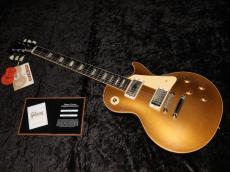 Gibson Custom Shop Historic Collection 1957 Les Paul Goldtop Darkback Reissue VOS : Double Gold_3
