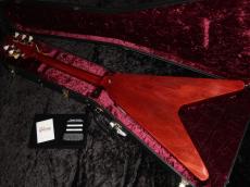Gibson Custom Shop 1971 Flying V Medallion Reissue VOS : Medallion Cherry_2