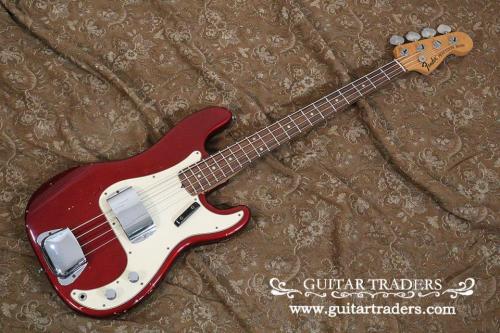 Fender 1973 Precision Bass "Original Candy Apple Red Finish"