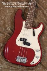 Fender 1973 Precision Bass "Original Candy Apple Red Finish"_3