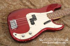 Fender 1973 Precision Bass "Original Candy Apple Red Finish"_10