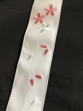 神風ストラップ 桜ホワイト　桜吹雪_4