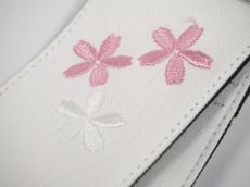 神風ストラップ 桜ホワイト　桜吹雪_5