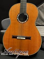 Kurosawa Sumio [黒澤澄雄] Model No. 60 2015 Natural /Redwood & Brazilian RW w/Abalone Rosette & Aguado Head "Hi-Grade Model"_2