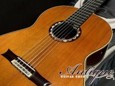 Kurosawa Sumio [黒澤澄雄] Model No. 60 2015 Natural /Redwood & Brazilian RW w/Abalone Rosette & Aguado Head "Hi-Grade Model"_7