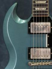 Gibson Custom Shop Muphy Lab 1964 SG Standard with Maestro Vibrola Pelham Blue Ultra Light Aged_6