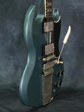 Gibson Custom Shop Muphy Lab 1964 SG Standard with Maestro Vibrola Pelham Blue Ultra Light Aged_16