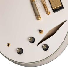 Epiphone Emily Wolfe "White Wolfe" Sheraton Aged Bone White_4