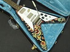 Epiphone Inspired by Gibson Custom Shop Jimi Hendrix "Love Drops" Flying V #24071520447_2