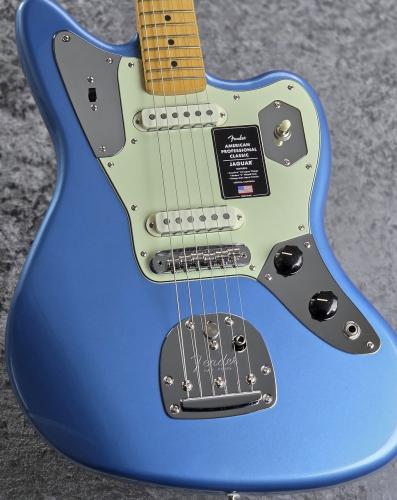 Fender American Professional Classic Jaguar MN / Faded Lake Placid Blue [3.66kg]