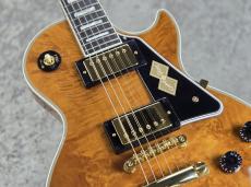 Epiphone Inspired by Gibson Custom Les Paul Custom Burl Maple  / Antique Natural [4.38kg]_9