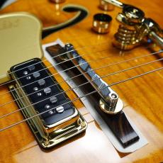 Gretsch G6120T-55 Vintage Select Edition '55 Chet Atkins Hollow Body w/Bigsby  Vintage Orange Stain Lacquer_8