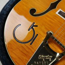 Gretsch G6120T-55 Vintage Select Edition '55 Chet Atkins Hollow Body w/Bigsby  Vintage Orange Stain Lacquer_9