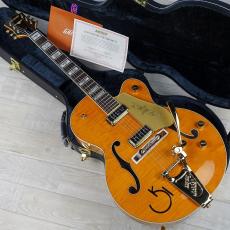 Gretsch G6120T-55 Vintage Select Edition '55 Chet Atkins Hollow Body w/Bigsby  Vintage Orange Stain Lacquer_11