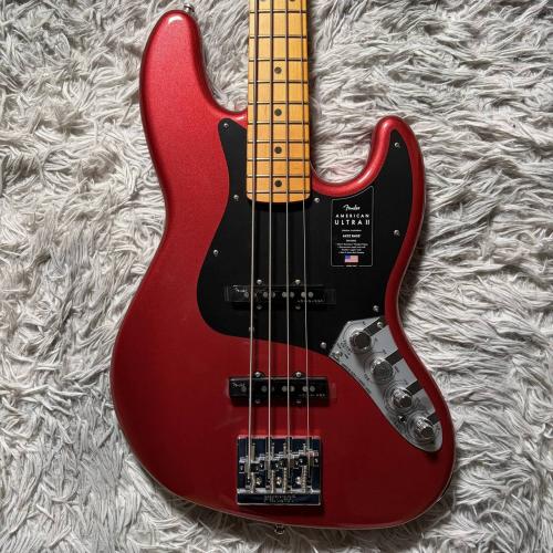 Fender American Ultra II Jazz Bass Sinister Red【現物画像】10/12更新